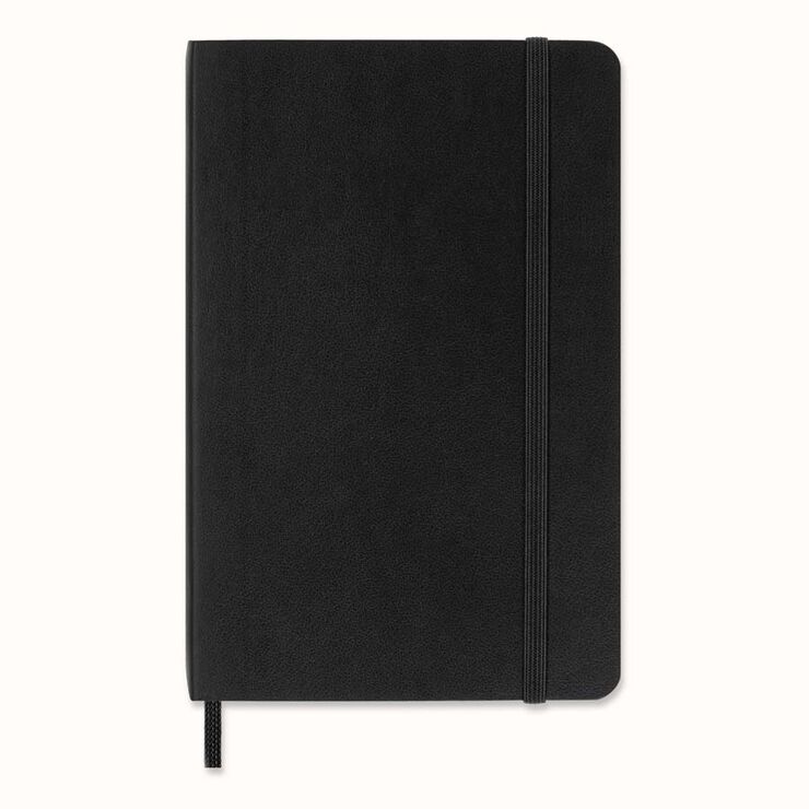 Libreta Moleskine Soft Pocket Negro Raya