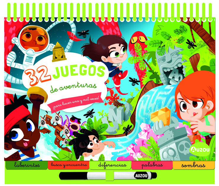 Busca y encuentra. 32 juegos de aventuras para hacer una y mil veces