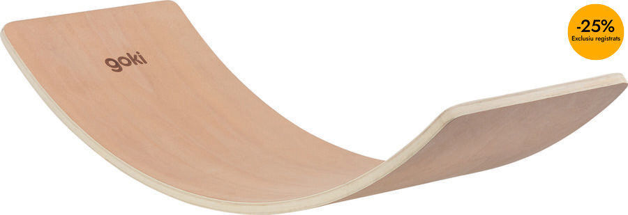 Tabla Equilibrio Media Luna Madera