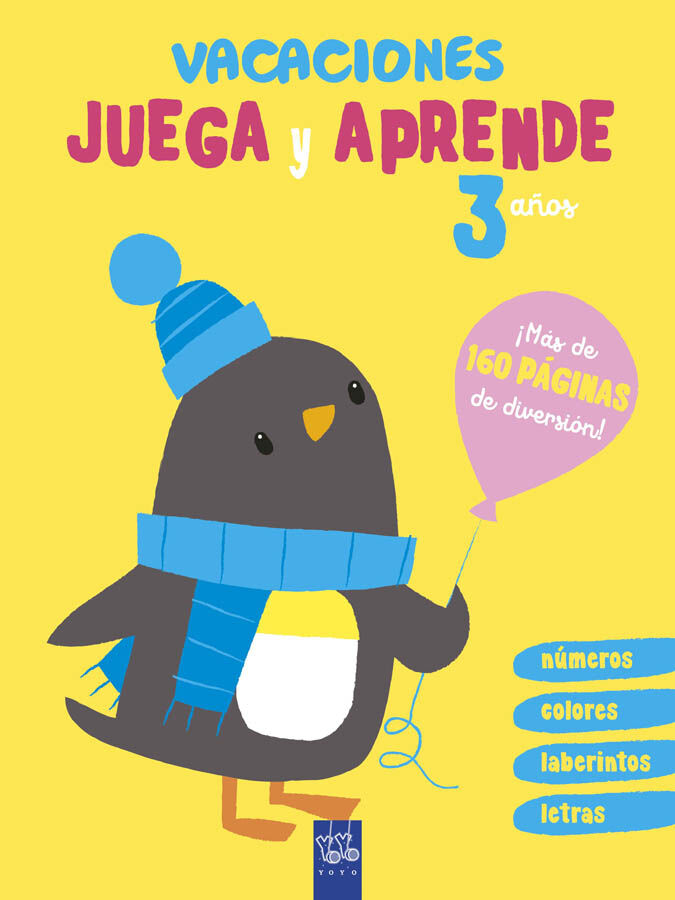 Vacaciones. Juega y aprende. 3 a&ntilde;os