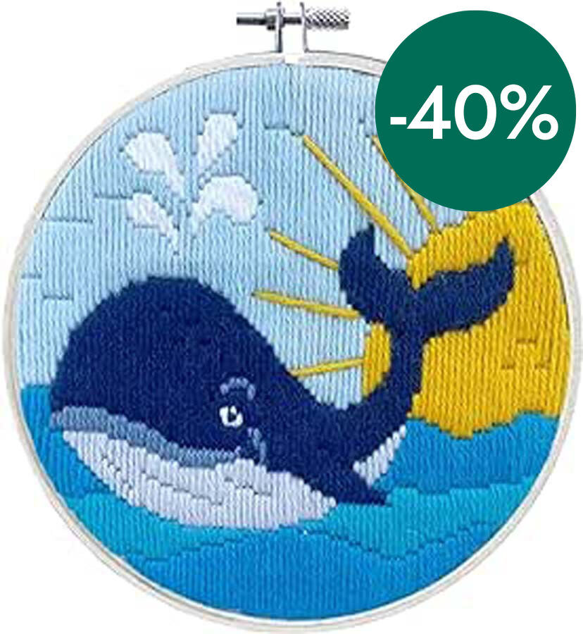 Kit Puntada Larga Ladybird Ballena