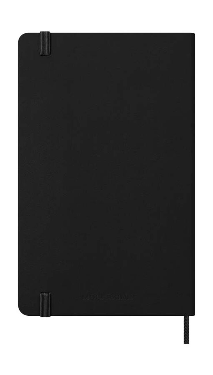 Agenda Moleskine 12 meses día/pág 2026 tapa dura L negro