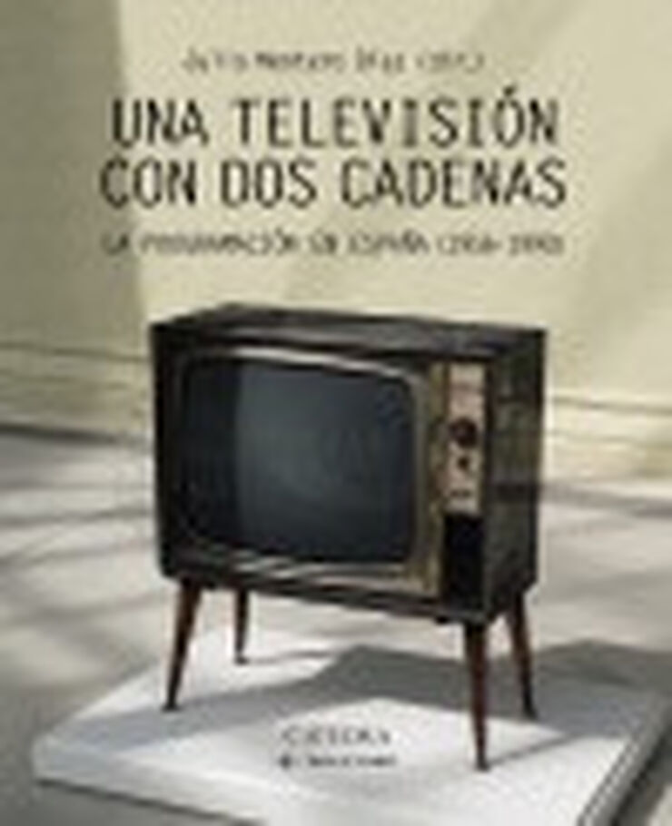 Una televisión con dos cadenas