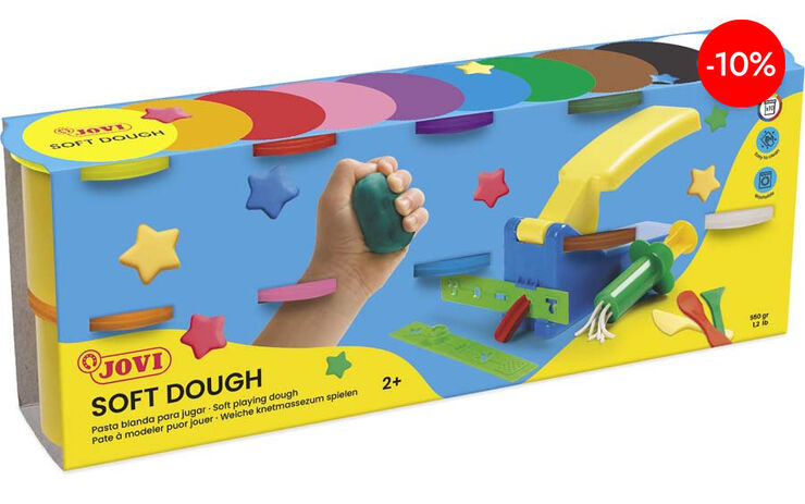Pasta modelar Jovi Soft Dough 110g 10 colors