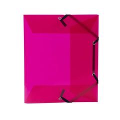 Carpeta gomas 3 solapas A5 PP colores surtidos