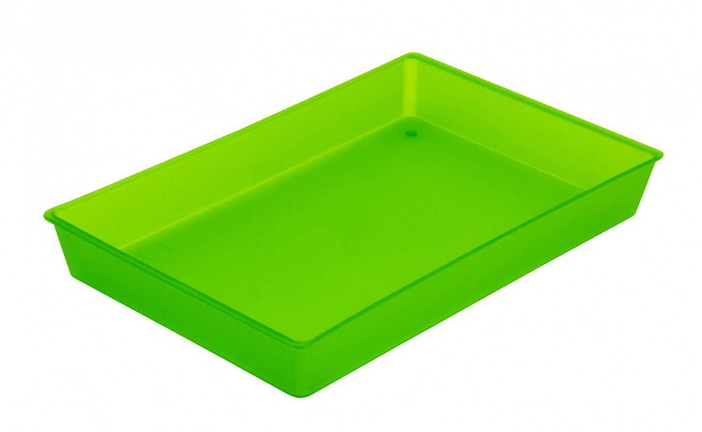 Bandeja multiusos Abacus verde fluorescente