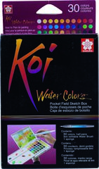 Acuarela Talens Koi Sketch pocket box 30 colores