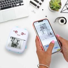 Impressora Mini Funny Kawai blau