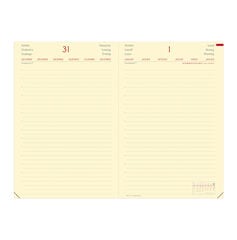 Agenda Quo Vadis Daily 16x24 cm D&iacute;a P&aacute;gina Multiling&uuml;e 2027 Negro