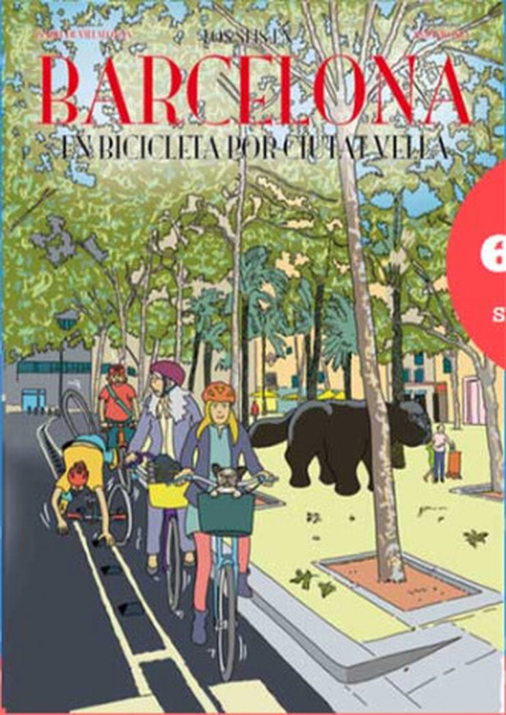 Los seis en Barcelona: en bicicleta por
