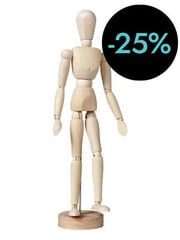 Maniquí home Talens 30cm vernís