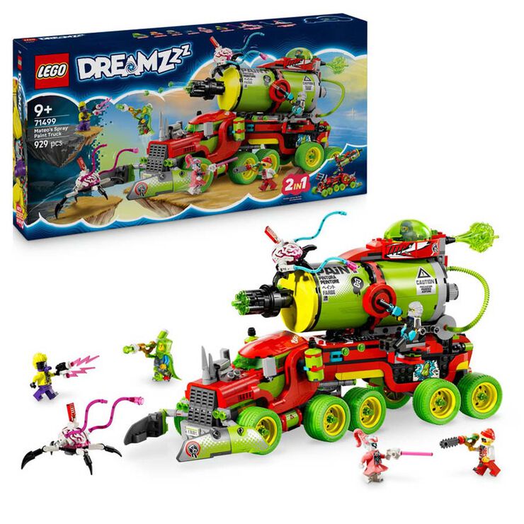 LEGO® DREAMZzz Camió-Esprai de Pintura d’en Mateo 71499