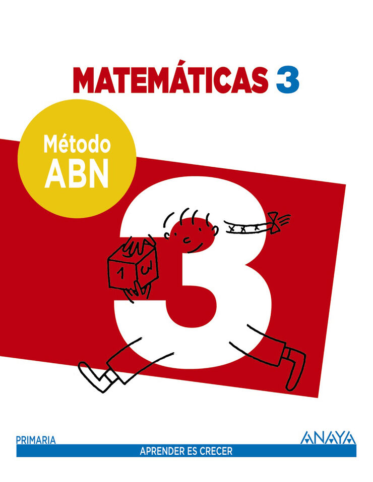 MATEMÁTICAS ABN 3º PRIMARIA Anaya Text 9788467862560