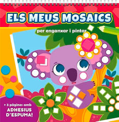 Els meus mosaics per enganxar i pintar. Animals salvatges