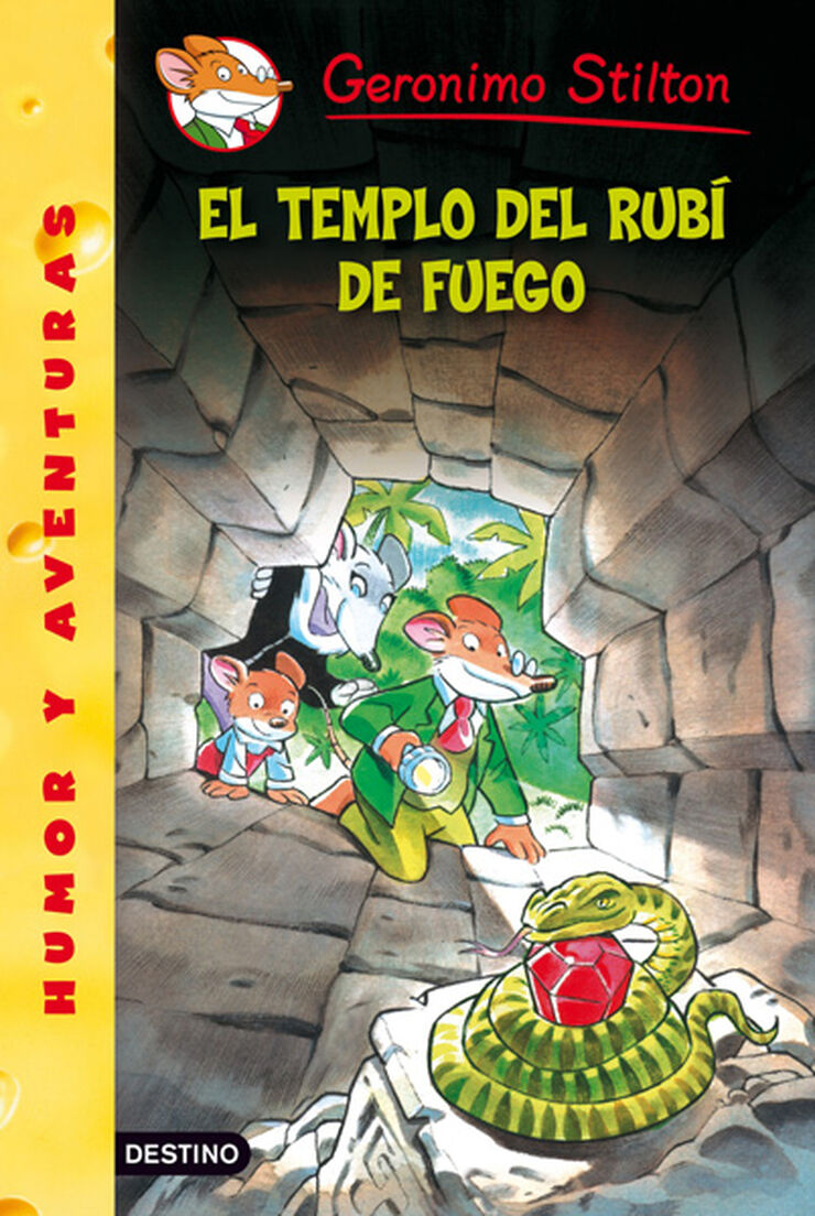 Geronimo Stilton 48. El templo del rubí de fuego