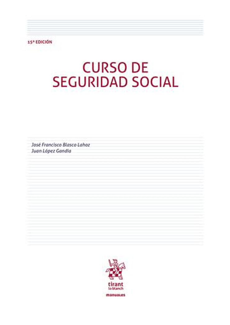 Curso de Seguridad Social - 15ed.