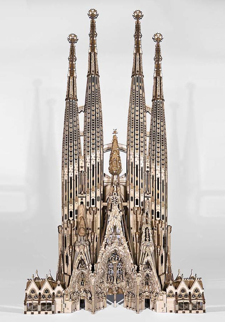 Maqueta Ambwood Sagrada Familia