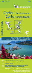 Mapa zoom Corfu Mapa zoom Corfu