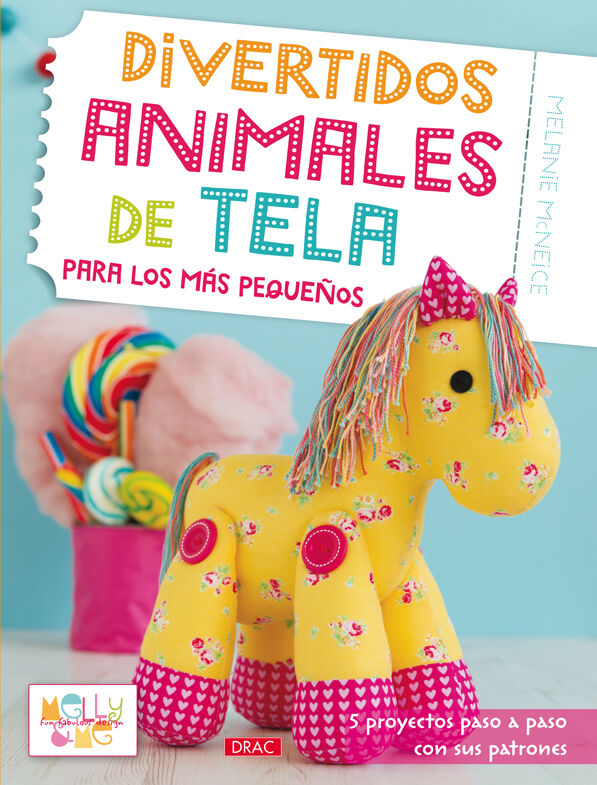 Divertidos animales de tela para los m&aacute;s