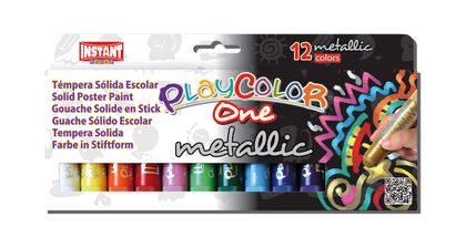 Témpera One Metallic 12 colores