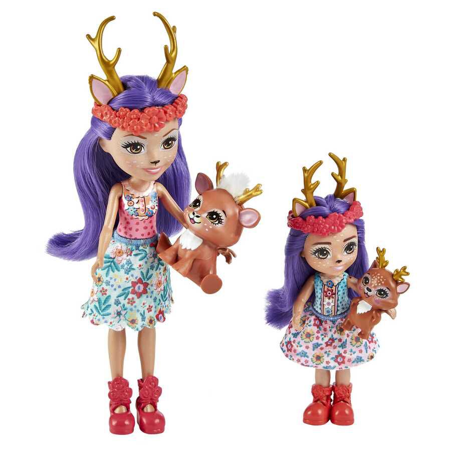 Mattel surtido muñecas basicas secundarias enchantimals sales