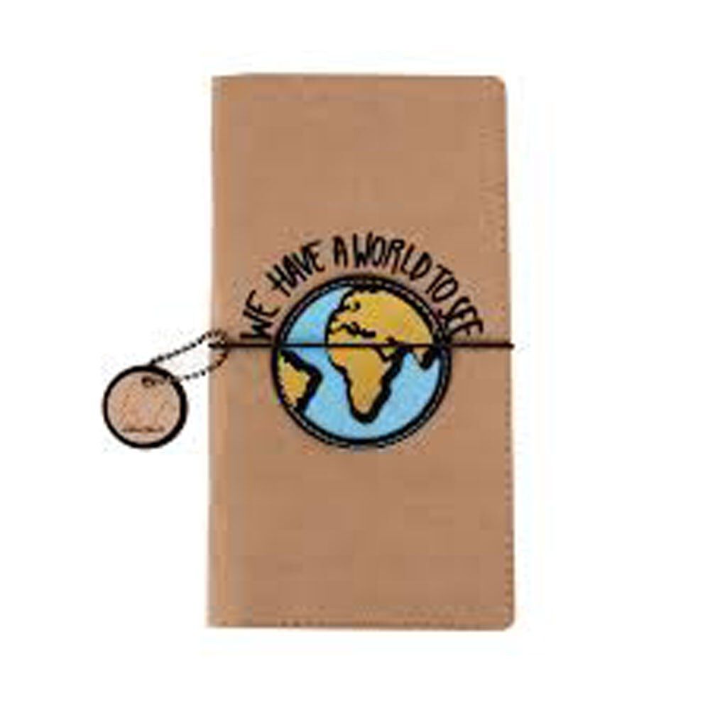 Funda de pasaporte&nbsp;Helio&nbsp;Ferretti&nbsp;Kraft&nbsp;-&nbsp;World