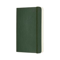 Libreta Moleskine Soft L Verde Oscuro Liso