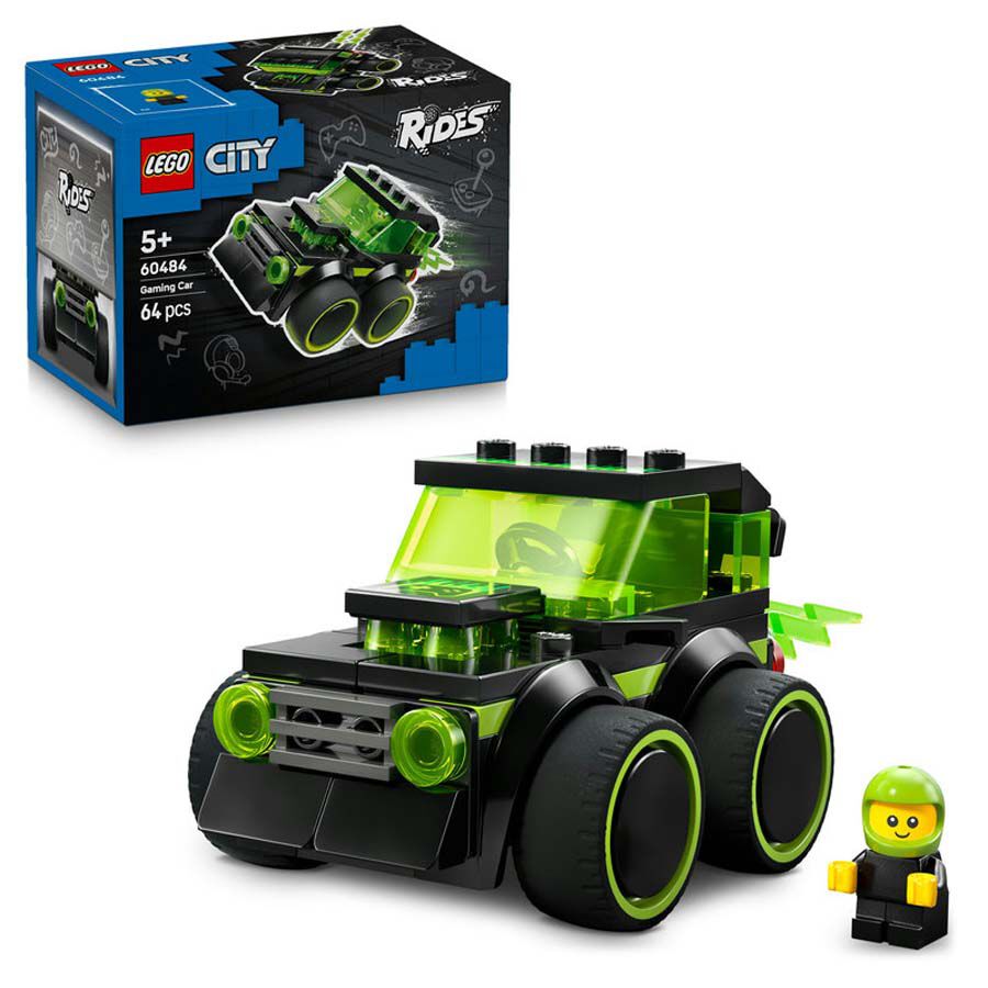 LEGO&reg; City Vehicles: Cotxe de Curses de Videojoc 60484