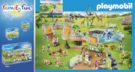 Playmobil Family Fun Recinto Exterior de Leones (70343)