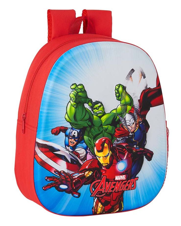 Mochila infantil Avengers 3D