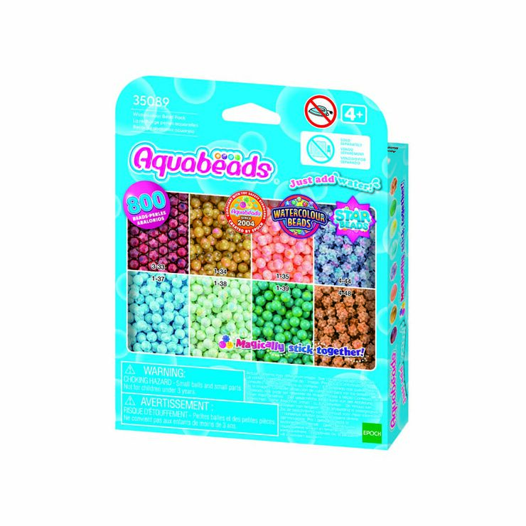 Aquabeads recarga de cuentas de acuarela
