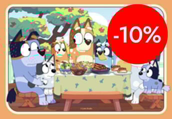 Puzle 2 x 24 piezas Bluey