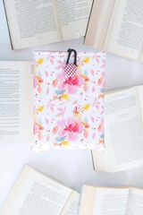 Funda de Libro Drapets Flores Roses interior vichy