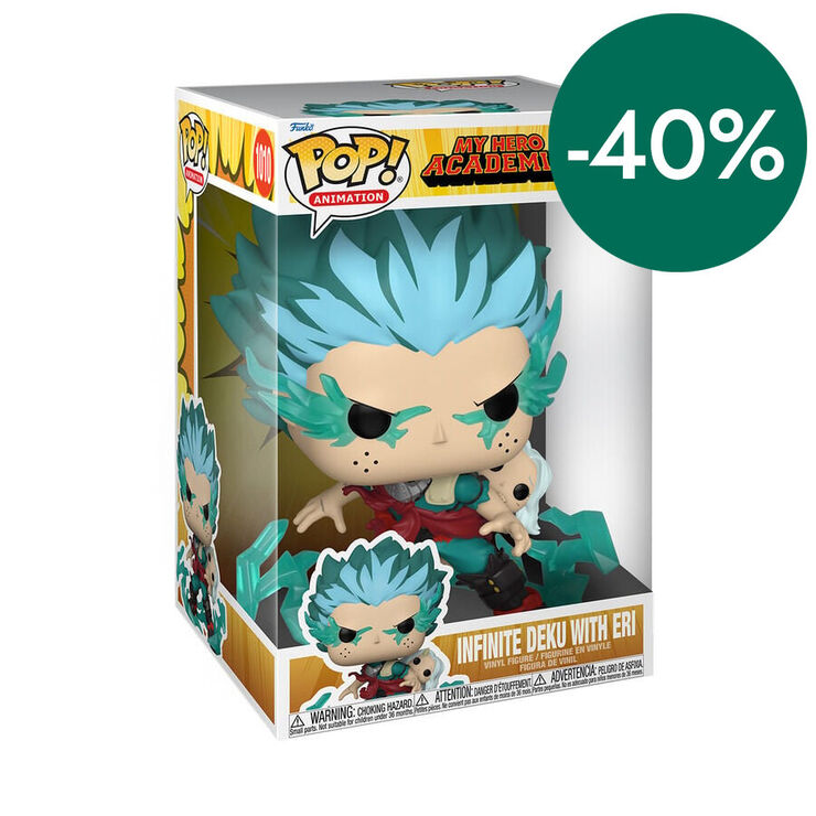 Funko Pop! My hero Academia Deku amb Eri 25 cm