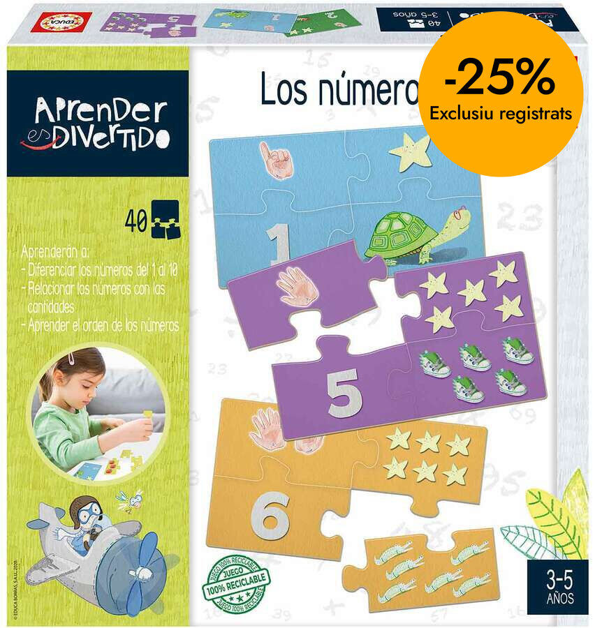 Aprender es divertido - Los n&uacute;meros