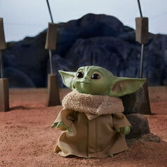 Peluche parlante Star Wars Mandalorian Baby Yoda - 19 cm Hasbro