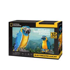Puzle 3D National Geographic Guacamayo Barba Azul