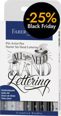 Retoladors Faber-Castell Pitt Lettering 7 colors