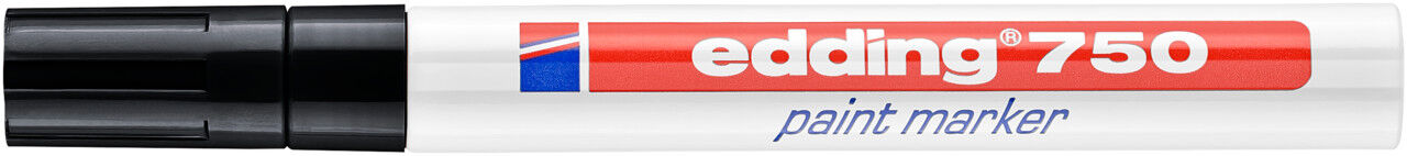 Rotulador permanente Edding 750 negro