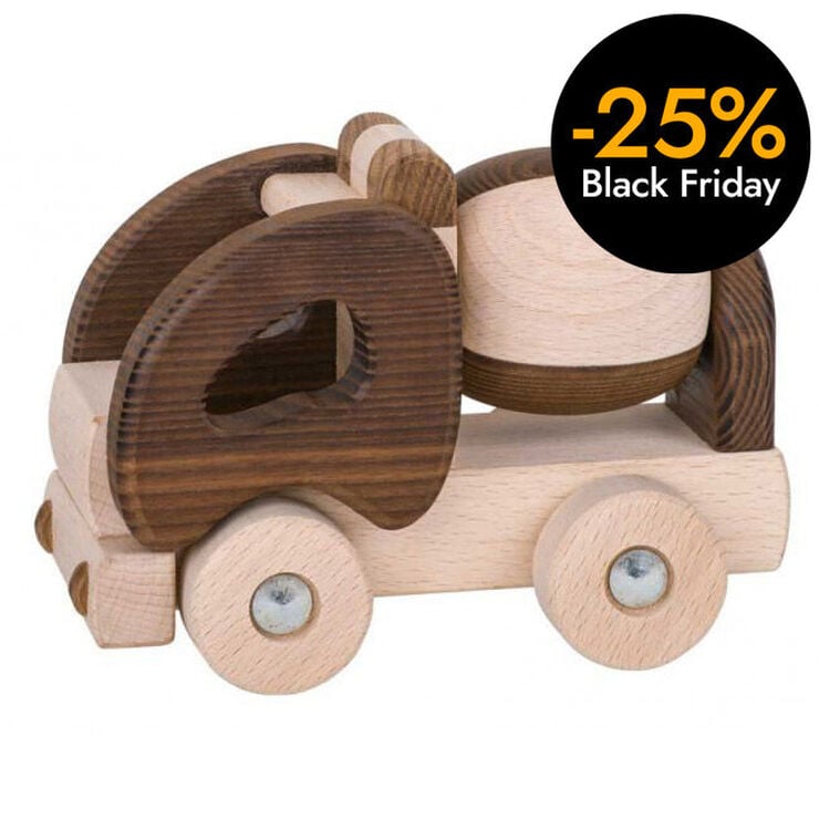 Vehicle Goki Formigonera de fusta