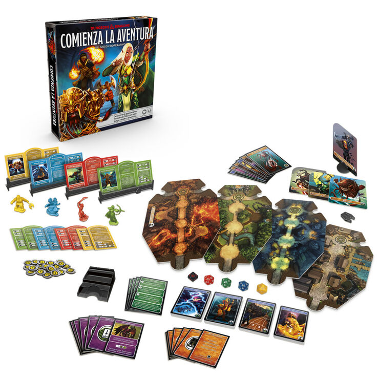 Dungeons & Dragons Comienza La Aventura Hasbro Dungeons & Dragons Comienza La Aventura Hasbro