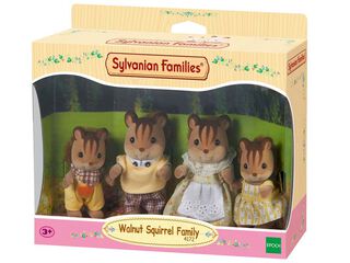 Familia Ardilla de la Nuez - Sylvanian Families