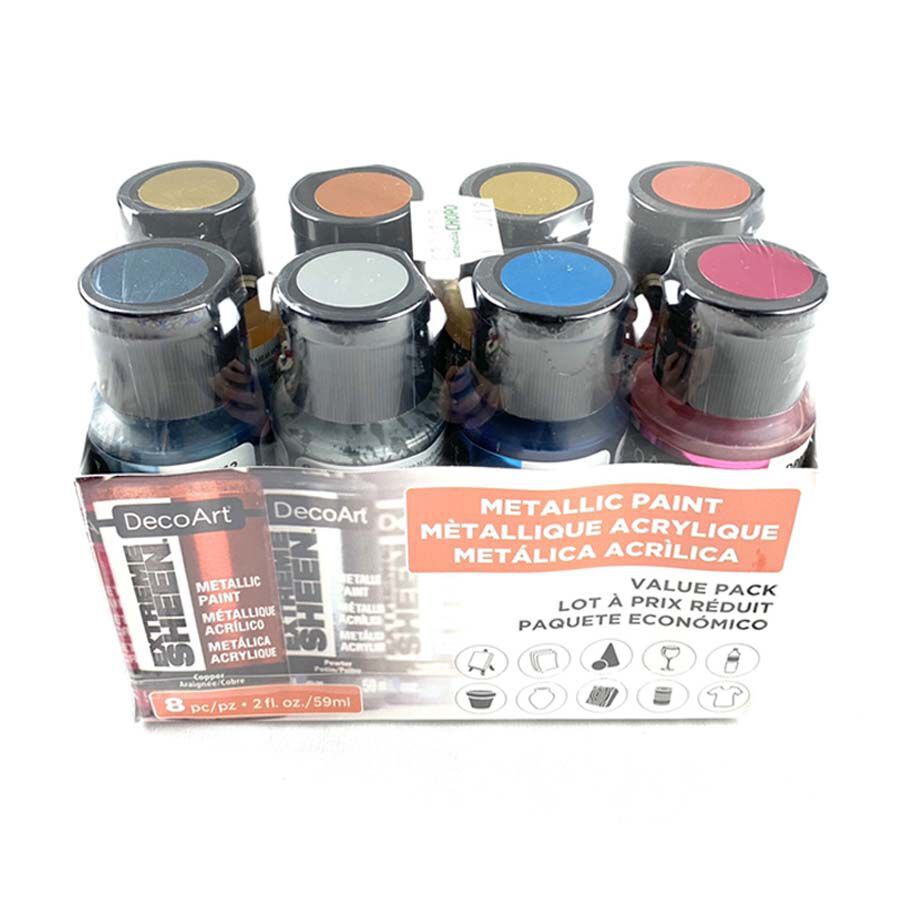 DecoArt Acr&iacute;lica Americana Extreme Sheen 8 colors
