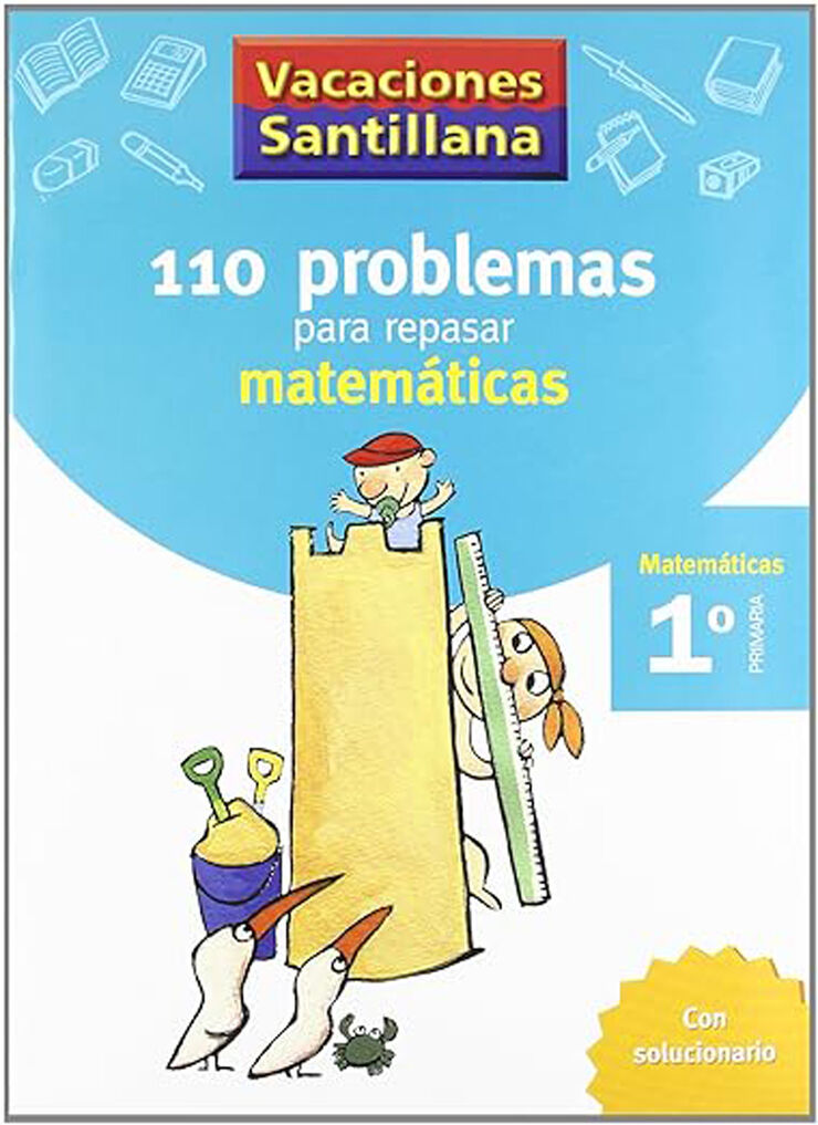 Vacaciones Matemáticas 1º Primaria Santillana