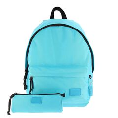 Mochila + Estuche Totto Kalex azul