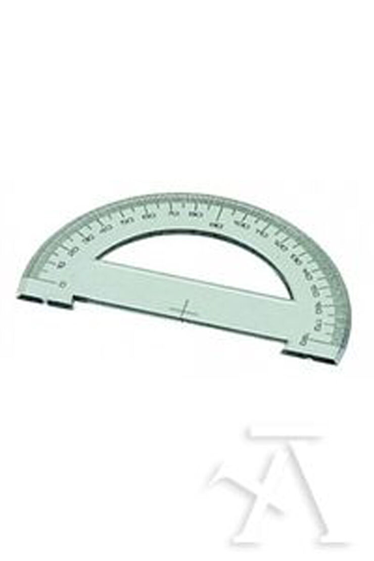 Semicirculo escolar graduado Faibo 9cm