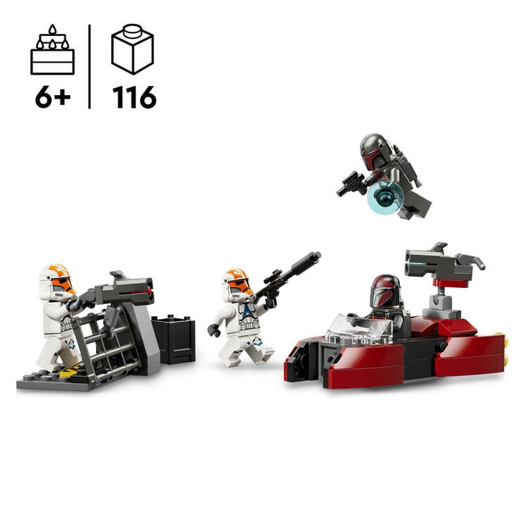 LEGO® Star Wars TM Pack de Combat: Setge de Mandalore 75449