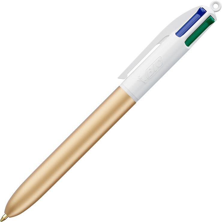 Bolígrafo Bic 4 colores Glaçé