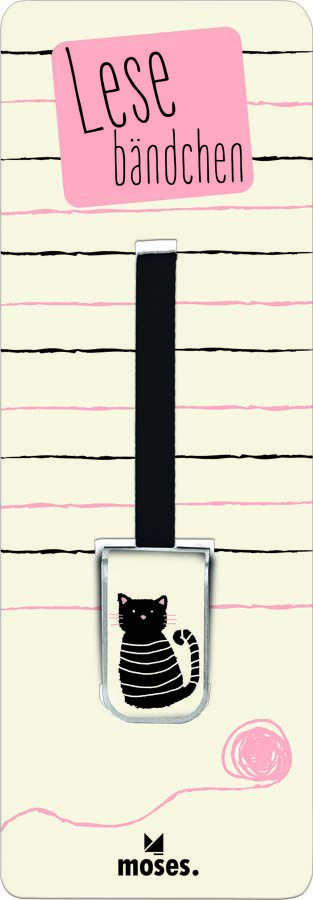 Punto de Libro met&aacute;lico + Cinta Miau