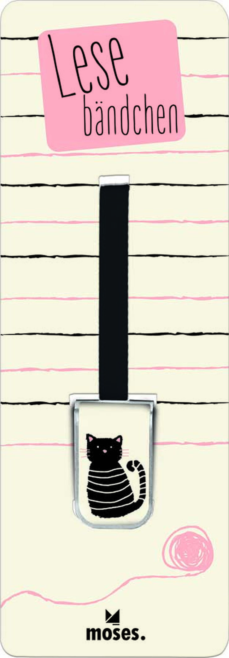 Punto de Libro met&aacute;lico + Cinta Miau